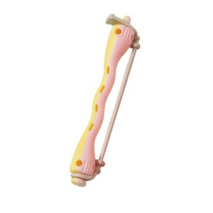 Permanentspole sinus 7,5 mm x mm x 93 mm gul/rosa - 12 stk.