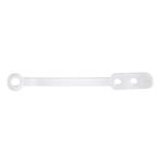 Silikonebånd flade lange (83 mm) - 50 stk.
