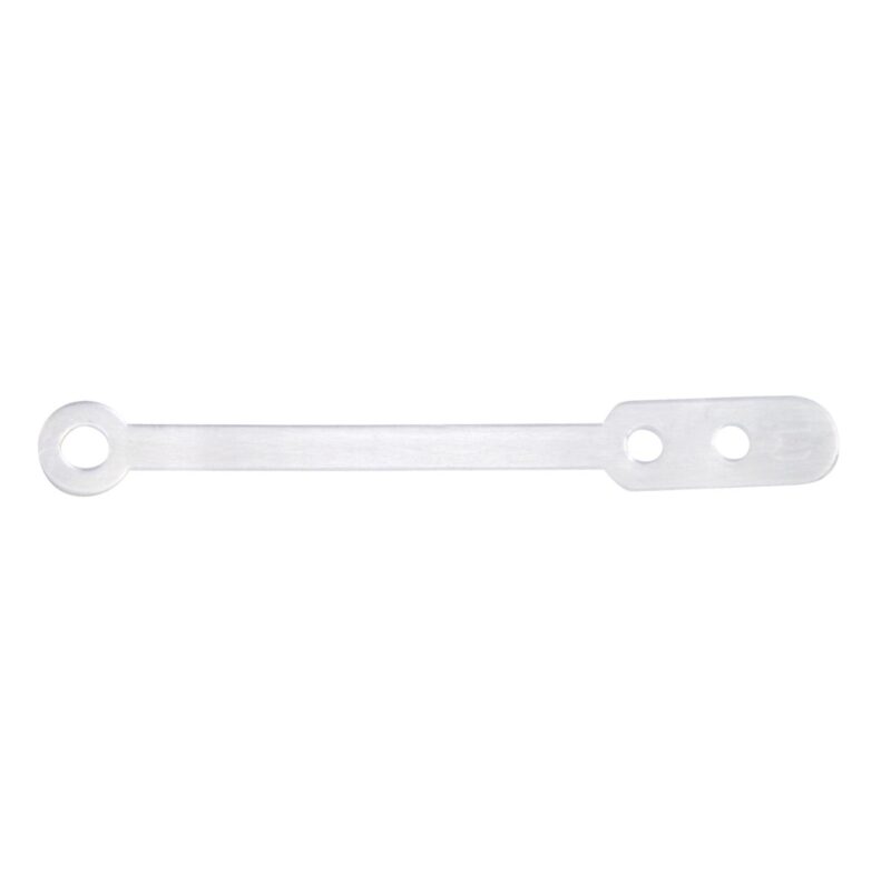 Silikonebånd flade lange (83 mm) - 50 stk.