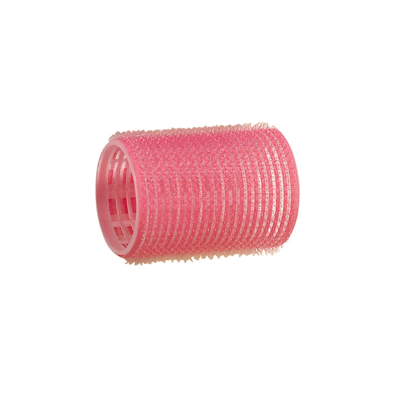 velcro curler 44 mm x 63 mm pink - 12 stk.