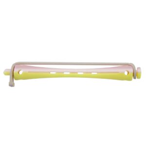 Permanentspole 8 mm x 91 mm gul/rosa - 12 stk.