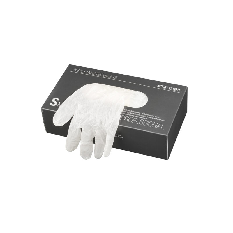 Comair pulveriserede vinylhandsker L - 100 stk.