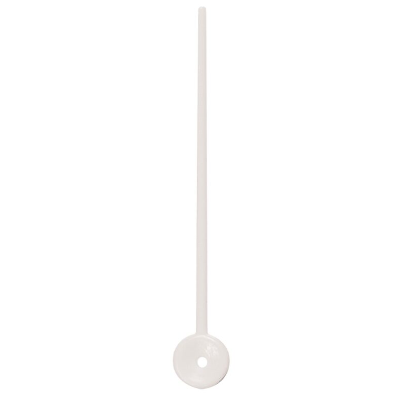 Plastpinde hvid 75 mm - 100 stk.