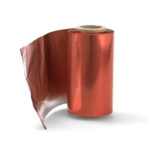 Folie rød 12 cm x 125 m - 15 my