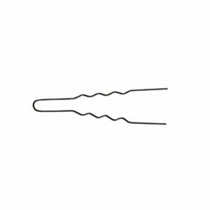 Krøllestift tynd 0,55 mm x 45 mm sort - 50 stk.