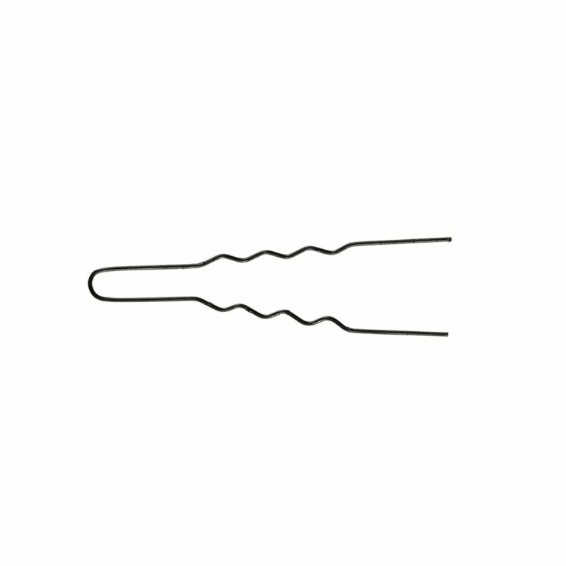 Krøllestift tynd 0,55 mm x 45 mm sort - 50 stk.